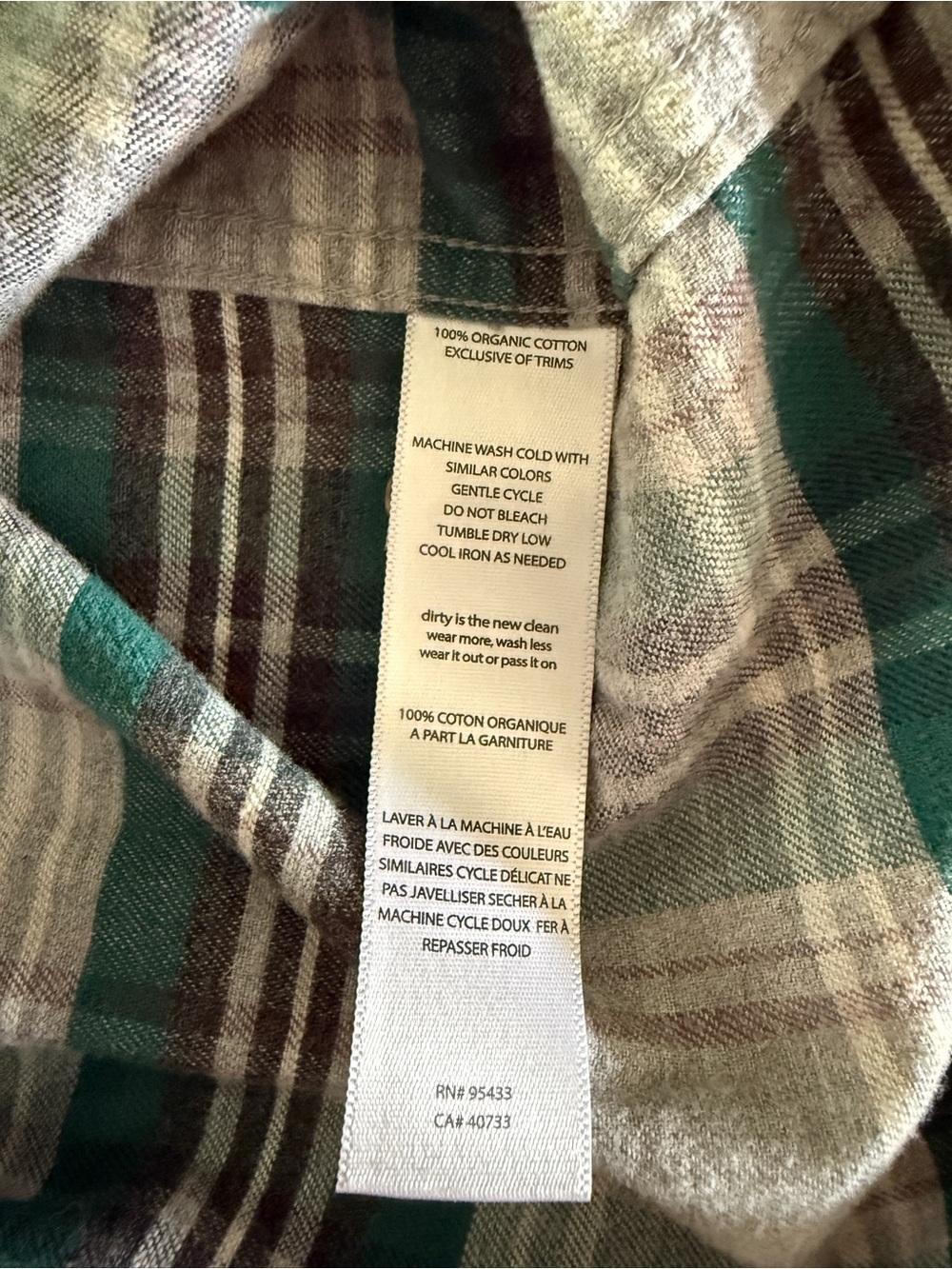 Men’s Toad&Co Button Down Flannel - Picture 5 of 6